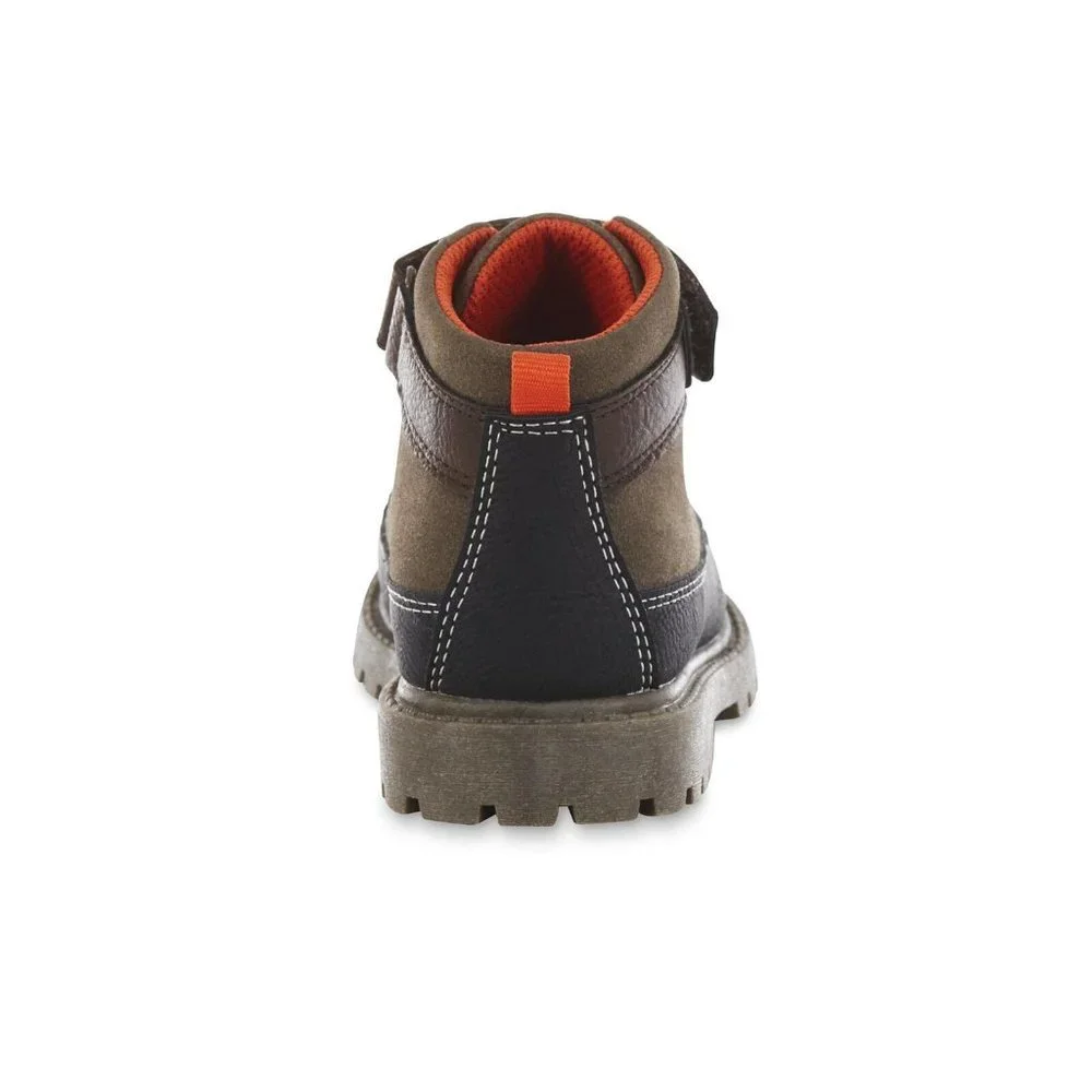 Carters Boys Toddler "Ronald" Rugged Hiking Boots - Size 5 - Picture 3 of 4